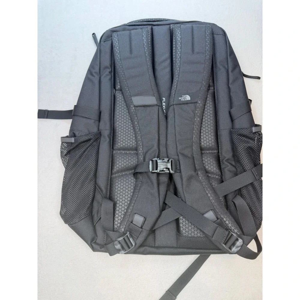 The North Face Pivoter Backpack Black Laptop School Bag NWT